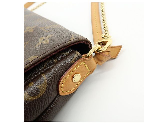 Louis Vuitton Monogram Favorite MM 2Way Bag Shoulder Bag Brown M40718 - vista 11