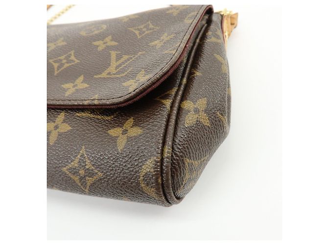 Louis Vuitton Monogram Favorite MM 2Way Bag Shoulder Bag Brown M40718 - vista 12