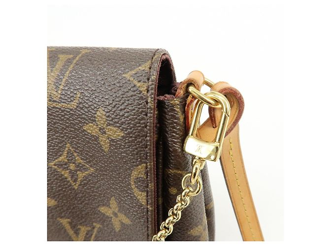 Louis Vuitton Monogram Favorite MM 2Way Bag Shoulder Bag Brown M40718 - vista 16