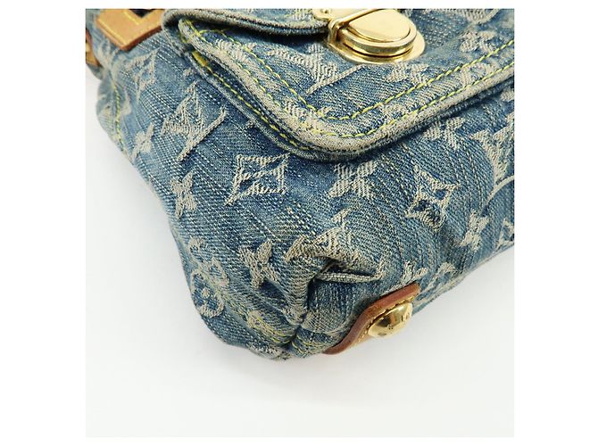 Louis Vuitton Monogram Denim Baggy PM Borsa 2Way Borsa a Tracolla M95049 - vista 10