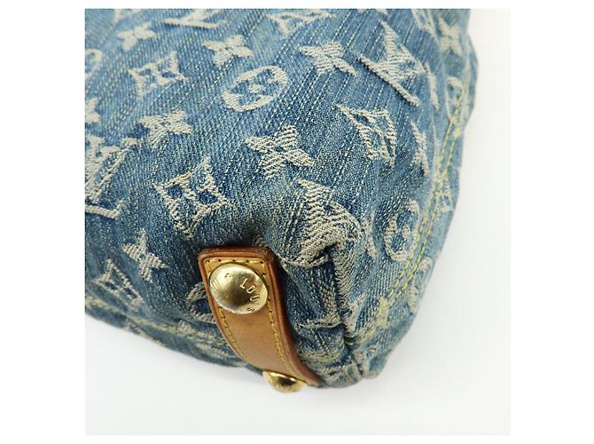 Louis Vuitton Monogram Denim Baggy PM Borsa 2Way Borsa a Tracolla M95049 - vista 13