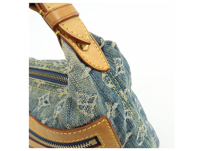 Louis Vuitton Monogram Denim Baggy PM Borsa 2Way Borsa a Tracolla M95049 - vista 14