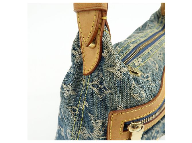 Louis Vuitton Monogram Denim Baggy PM Borsa 2Way Borsa a Tracolla M95049 - vista 15