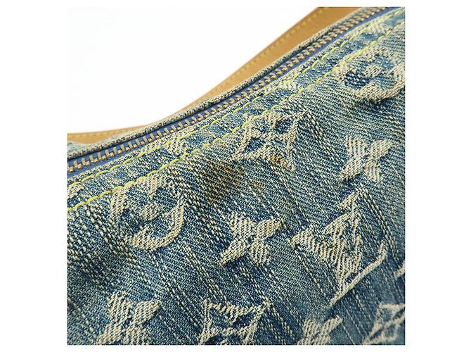 Louis Vuitton Monogram Denim Baggy PM Borsa 2Way Borsa a Tracolla M95049 - vista 16
