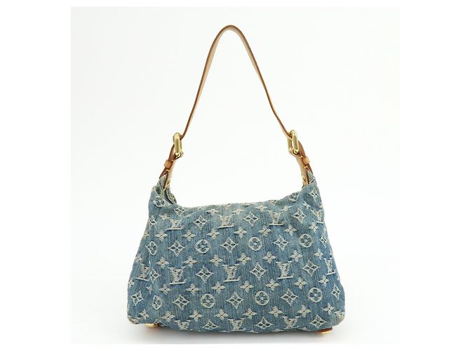 Louis Vuitton Monogram Denim Baggy PM Borsa 2Way Borsa a Tracolla M95049 - vista 2