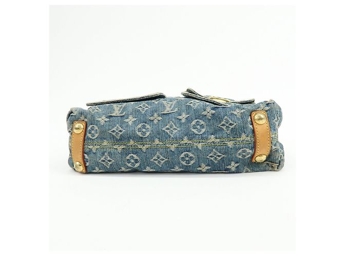 Louis Vuitton Monogram Denim Baggy PM Borsa 2Way Borsa a Tracolla M95049 - vista 5