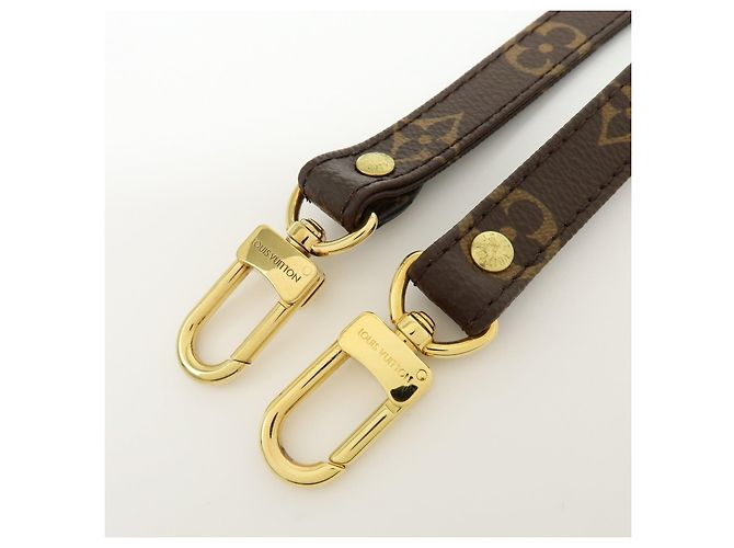Louis Vuitton Monogram Adjustable Shoulder Strap Brown 120cm J52315 - view 8