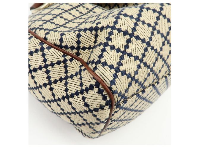 Borsa GUCCI Sukey Diamante Interlocking G GG Canvas Leather 211944 - vista 10