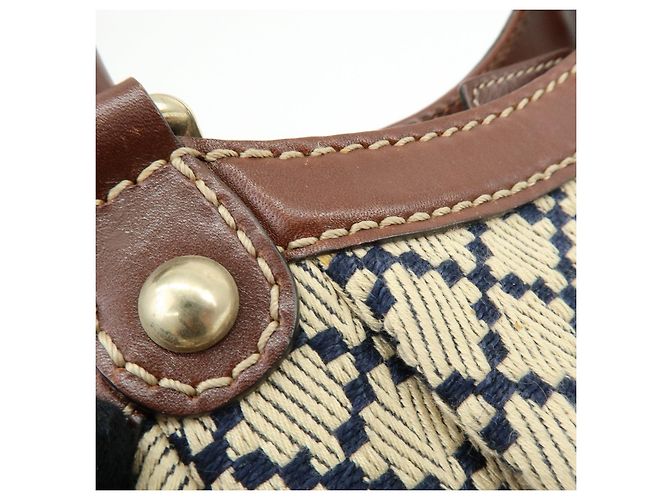 Borsa GUCCI Sukey Diamante Interlocking G GG Canvas Leather 211944 - vista 15