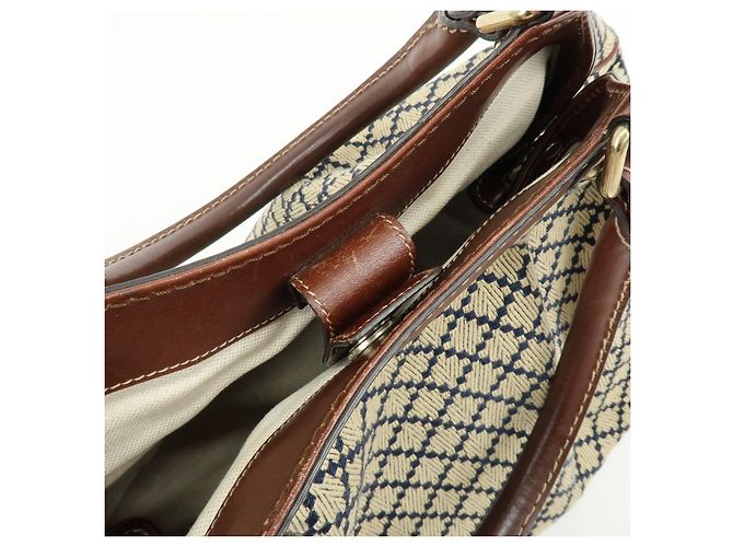 Borsa GUCCI Sukey Diamante Interlocking G GG Canvas Leather 211944 - vista 18