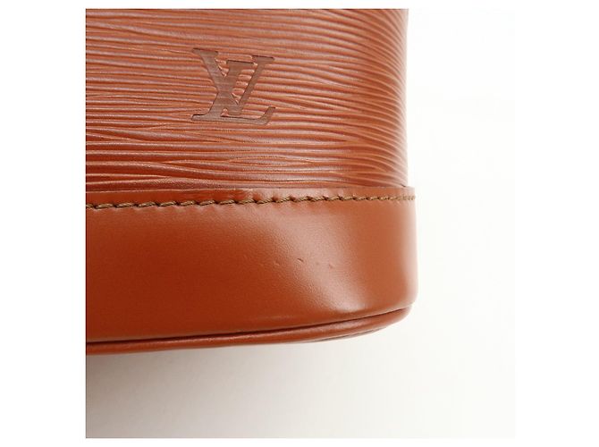 Louis Vuitton Epi Alma PM Leather Hand Bag Kenya Brown M52143 - vista 15