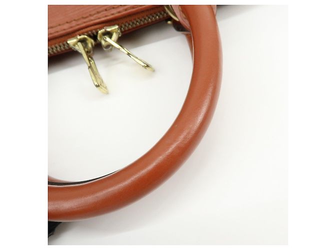 Louis Vuitton Epi Alma PM Leather Hand Bag Kenya Brown M52143 - vista 7