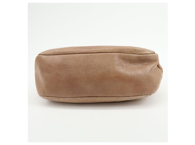 Borsa a spalla e borsa a mano in pelle con logo PRADA Beige - vista 5