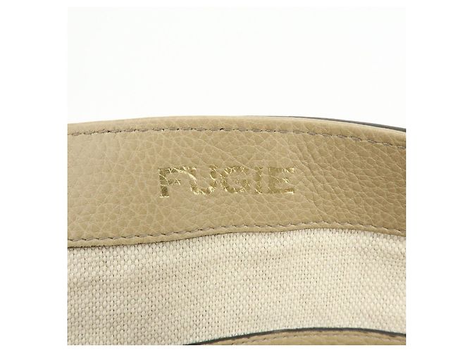 Borsa a spalla e borsa a mano GUCCI SOHO Interlocking G in pelle Beige 308363 - vista 22