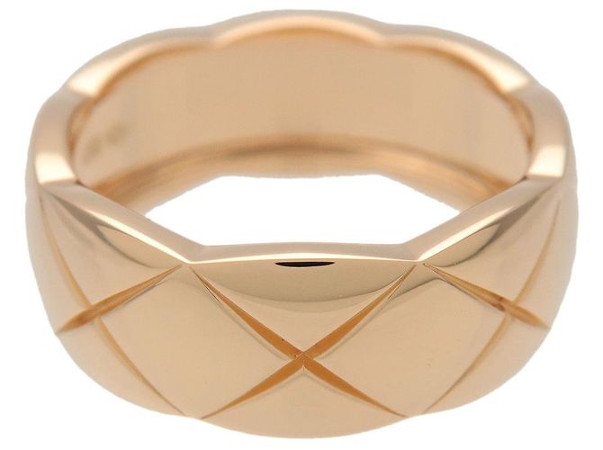 Anello CHANEL COCO Crush Medium #47 K18 750YG Oro Giallo US4.5 J10571 - vista 2