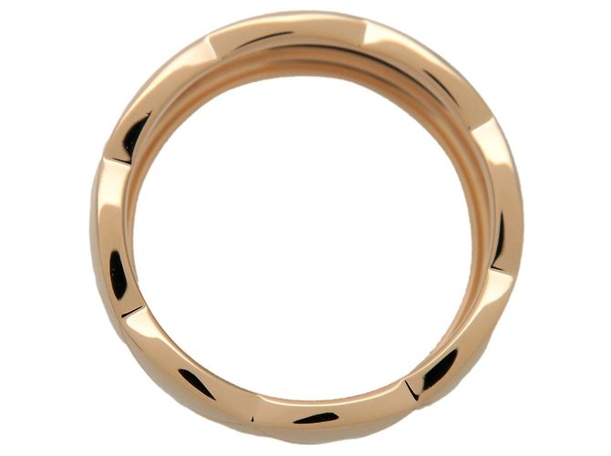 Anello CHANEL COCO Crush Medium #47 K18 750YG Oro Giallo US4.5 J10571 - vista 3