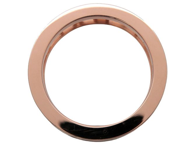 Bulgari BVLGARI B-Zero1 Anello a Spirale Logo K18 750PG Oro Rosa #52 US6 EU52 - vista 3