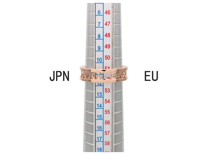Bulgari BVLGARI B-Zero1 Anello a Spirale Logo K18 750PG Oro Rosa #52 US6 EU52 - vista 6