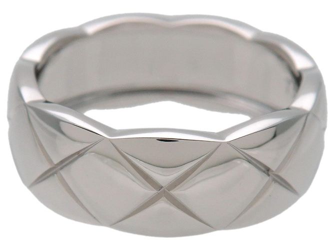 CHANEL COCO Crush Ring Medium K18 750WG White Gold #50 US5.5 J10570 - Ansicht 2