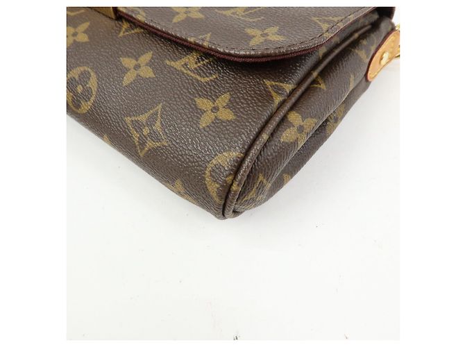 Borsa a tracolla Louis Vuitton Monogram Favorite MM Brown M40718 - vista 10
