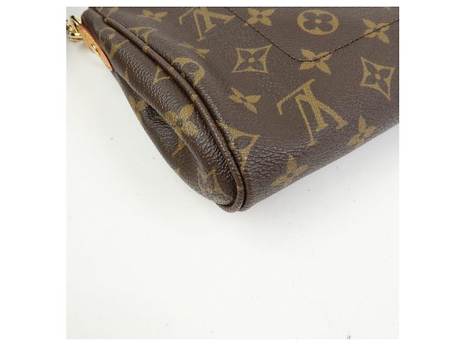 Borsa a tracolla Louis Vuitton Monogram Favorite MM Brown M40718 - vista 11