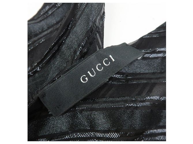 GUCCI CELINE Macadam Set aus 2 Schals 100% Seide Polyester Rosa Orange - Ansicht 18