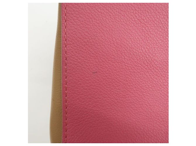 Louis Vuitton LOCKME 2 BB Borsa a mano 2 vie in pelle Rose Khaki M54103 - vista 17