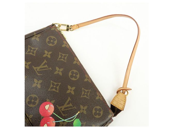 Louis Vuitton Monogram Cherry Pochette Accessoires Pouch M95008 - vista 6