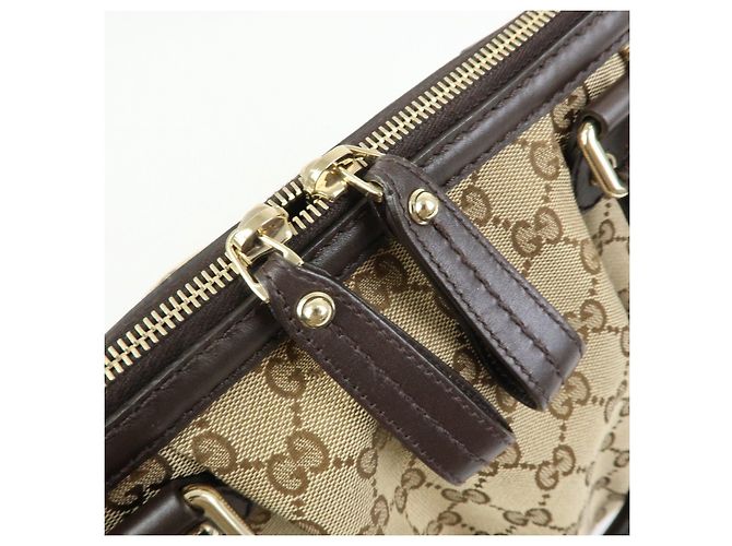 Borsa a tracolla 2Way GUCCI Sukey Interlocking G GG Canvas Leather 247902 - vista 16