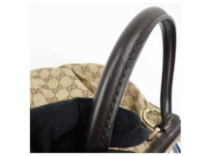 Borsa a tracolla 2Way GUCCI Sukey Interlocking G GG Canvas Leather 247902 - vista 7