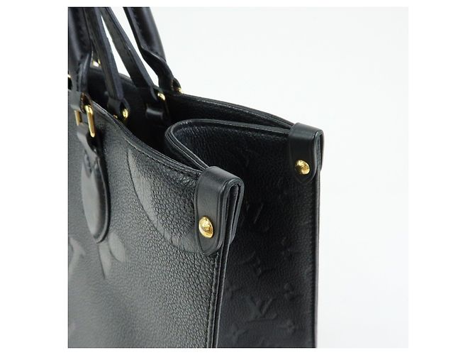 Louis Vuitton Monogram Empreinte On The Go MM 2Way Tote Bag Noir M45595 - vista 14