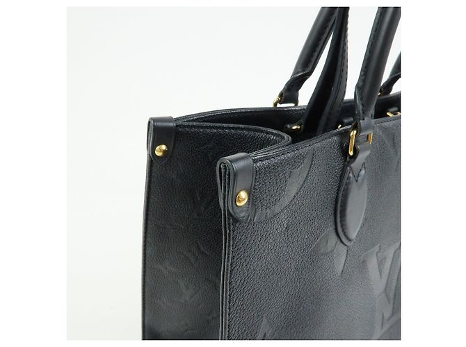 Louis Vuitton Monogram Empreinte On The Go MM 2Way Tote Bag Noir M45595 - vista 15
