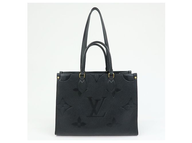 Louis Vuitton Monogram Empreinte On The Go MM 2Way Tote Bag Noir M45595 - vista 2