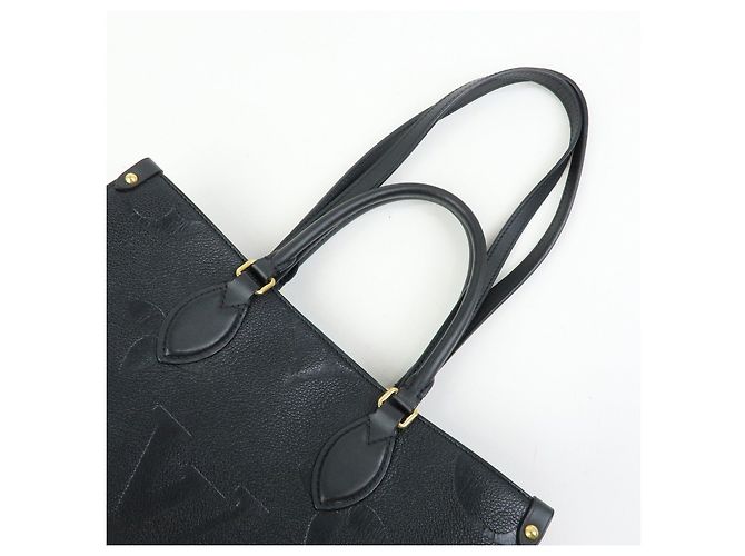 Louis Vuitton Monogram Empreinte On The Go MM 2Way Tote Bag Noir M45595 - vista 6