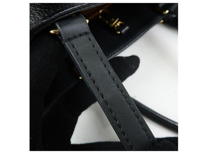 Louis Vuitton Monogram Empreinte On The Go MM 2Way Tote Bag Noir M45595 - vista 7