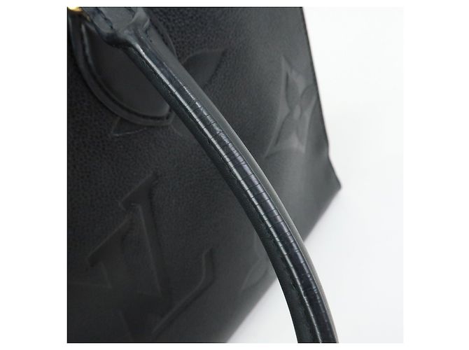 Louis Vuitton Monogram Empreinte On The Go MM 2Way Tote Bag Noir M45595 - vista 8
