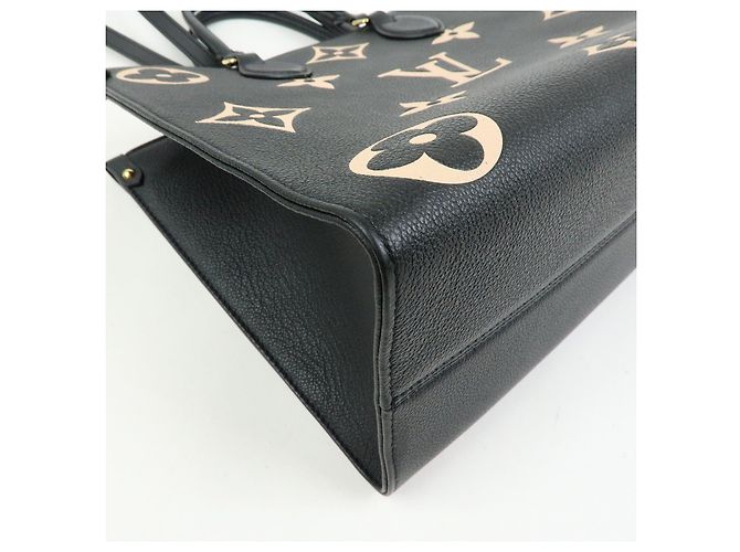 Borsa Tote Louis Vuitton Bicolor Monogram Empreinte On The Go MM M45495 - vista 11