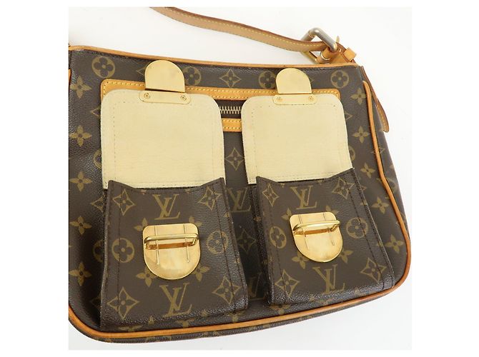 Louis Vuitton Monogram Hudson GM Canvas Shoulder Bag Brown M40045 - vista 19