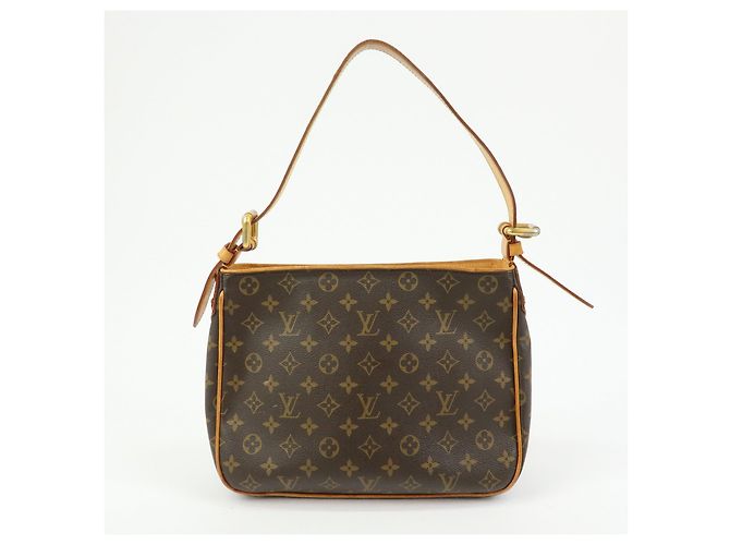 Louis Vuitton Monogram Hudson GM Canvas Shoulder Bag Brown M40045 - vista 2