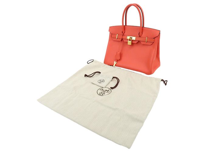 Hermès HERMES Birkin 30 Veau Epsom Leather Hand Bag Rose Jaipur - vista 12