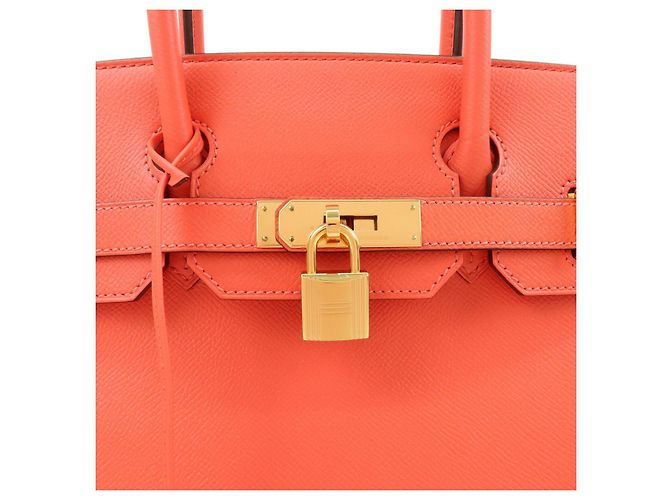 Hermès HERMES Birkin 30 Veau Epsom Leather Hand Bag Rose Jaipur - vista 8