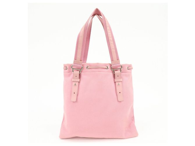 Autre Marque SAINT LAURENT PARIS Kahara Cassandra Canvas Leather Tote Bag 123435 - vista 2