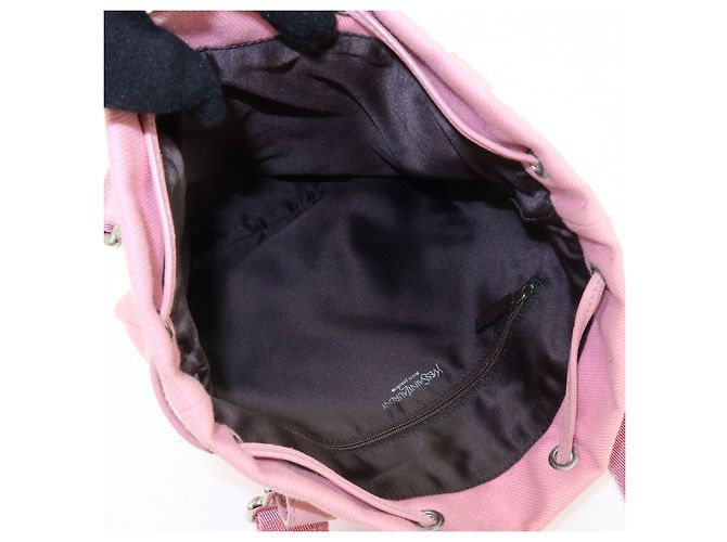 Autre Marque SAINT LAURENT PARIS Kahara Cassandra Canvas Leather Tote Bag 123435 - vista 21