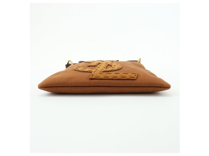 Autre Marque SAINT LAURENT PARIS Borsa a tracolla Kahara Cassandra in tela e pelle - vista 5