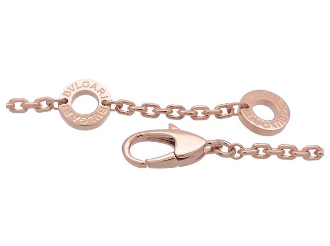 Bulgari Collana BVLGARI B-zero1 K18PG 750PG Oro Rosa Ceramica Nera - vista 7