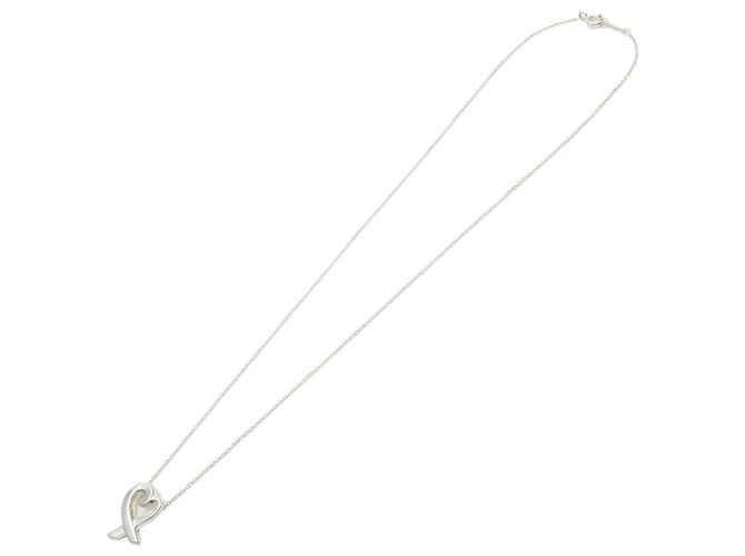 Collana Tiffany & Co Loving Heart Small SV925 Silver - vista 3