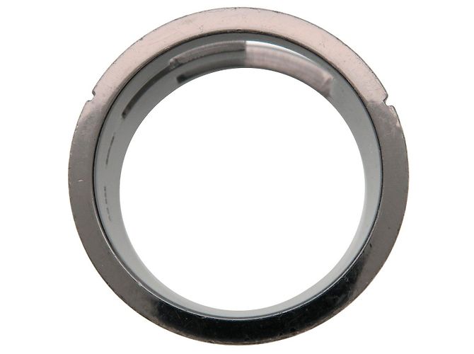 Anello GUCCI G-Outcut SV925 Nero Argento 224031 US8.5 EU58 HK18 - vista 3