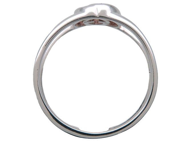 GUCCI Interlocking G SV925 Silver #9 US4.5 EU48 HK10 298036 - vista 3