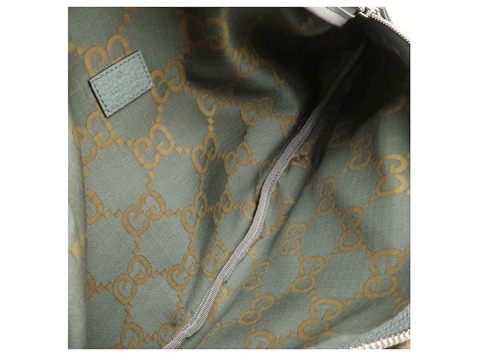 Borsello a vita e borsa a tracolla GUCCI GG Monogram GG Ripstop Leather Khaki - vista 11