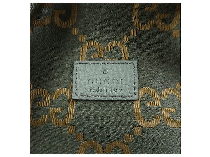 Borsello a vita e borsa a tracolla GUCCI GG Monogram GG Ripstop Leather Khaki - vista 12